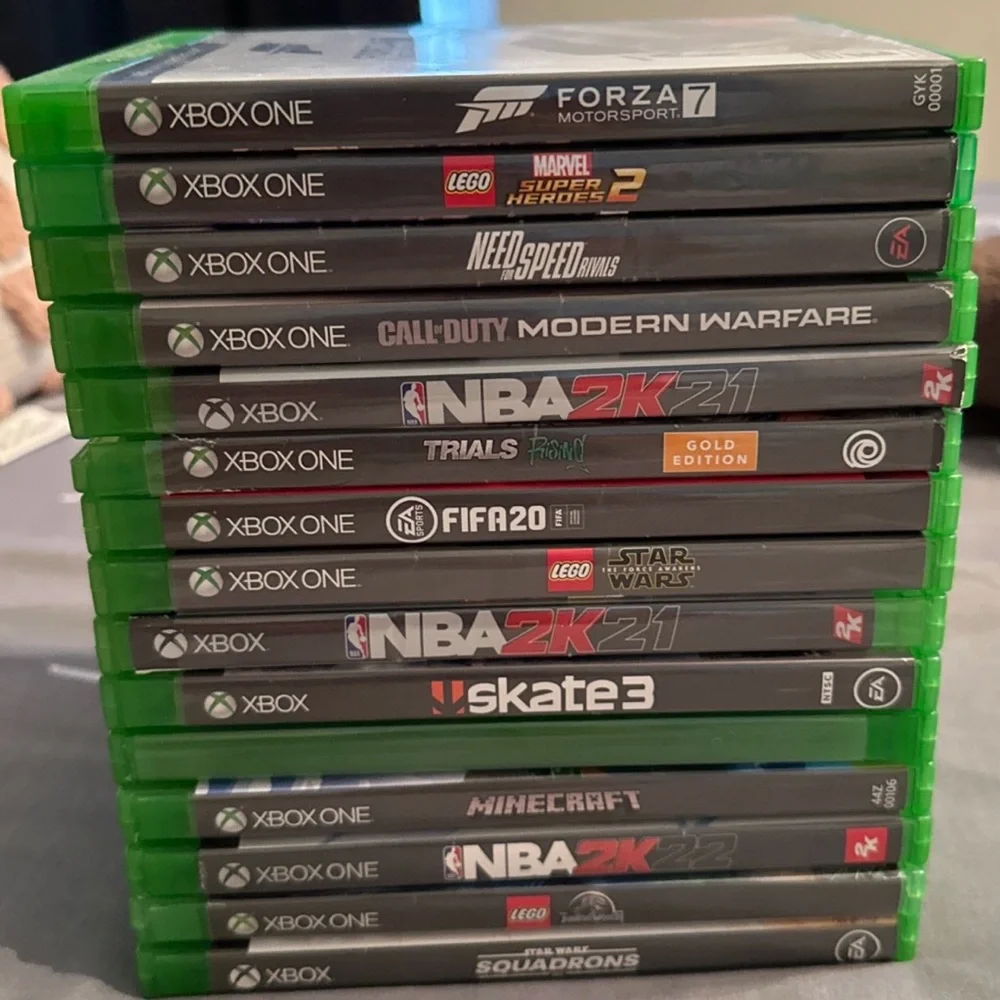 One Video Game Collection - Green Cases - Picture 2 of 5